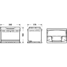 EXIDE Starterbatterie | EA601