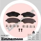 ZIMMERMANN Bremsbeläge