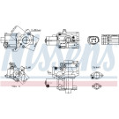 NISSENS AGR-Ventil 98199 FIRST FIT