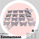 ZIMMERMANN Bremsbeläge