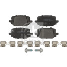 FEBI BILSTEIN Bremsbelagsatz, Scheibenbremse 184228