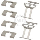 A.B.S. Zubehörsatz, Scheibenbremsbelag 1863Q