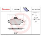 BREMBO Bremsklötze VA | FIAT Punto 93-12 | P 23 060