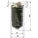 Kraftstofffilter | AUDI,SEAT,SKODA,VW | 0 450 906 322