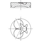 MAHLE ORIGINAL Kolben