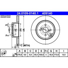 Bremsscheibe Toyota T. Corolla 02-07 | 24.0109-0140.1