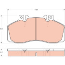 Bremsklötze HA | MERCEDES Sprinter 01 | GDB1695