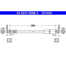 Bremsschlauch | 24.5237-0288.3