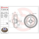 BREMBO Bremstrommel | 14.E312.50