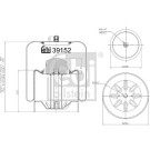 FEBI BILSTEIN Luftfeder