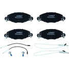 KAMOKA Bremsbelagsatz, Scheibenbremse JQ101154