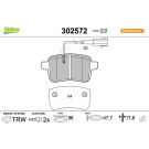 VALEO Bremsbeläge 302572