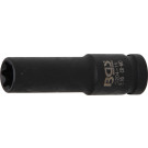BGS Kraft-Steckschlüssel-Einsatz E-Profil, tief | Antrieb Innenvierkant 12,5 mm (1/2"""") | SW E16 mm | 5204-16