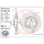 Bremsscheibe VA 09.B848.33 Bremsscheibe VA 09.B848.33