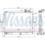 Nissens Wasserkühler PKW 66645 Nissens Wasserkühler PKW 66645