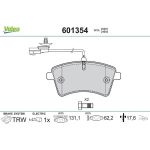 Valeo Bremsbelagsatz 601354 Valeo Bremsbelagsatz 601354