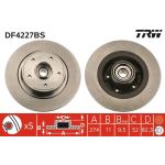 TRW Bremsscheibe DF4227BS TRW Bremsscheibe DF4227BS