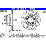 Bremsscheibe Porsche T. 911 01- Pr 24.0128-0196.1 Bremsscheibe Porsche T. 911 01- Pr 24.0128-0196.1