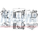 Nissens Klimakompressor PKW 890098 Nissens Klimakompressor PKW 890098