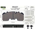 Valeo Bremsbelagsatz 882207 Valeo Bremsbelagsatz 882207