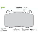 Valeo Bremsbelagsatz 598445