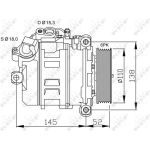 NRF Kompressor 32435 NRF Kompressor 32435