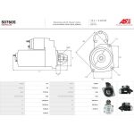 S0760S AS-PL Anlasser (Starter) S0760S