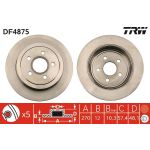 91 482 009 Bremsscheibe HA DF4875