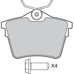 VALEO Bremsbeläge 598664