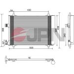 JPN Kondensator, Klimaanlage 60C9122-JPN JPN Kondensator, Klimaanlage 60C9122-JPN