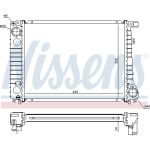 Nissens Wasserkühler PKW 60797A Nissens Wasserkühler PKW 60797A