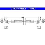 ATE Bremsschlauch 24.5237-0335.3 ATE Bremsschlauch 24.5237-0335.3