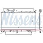 Nissens Wasserkühler PKW 67725 Nissens Wasserkühler PKW 67725