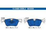 Bremsbelagsatz Bmw T. F30 316-328/F20 114-125/F32 420-428 13.0460-3859.2 Bremsbelagsatz Bmw T. F30 316-328/F20 114-125/F32 420-428 13.0460-3859.2