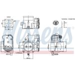 NISSENS Drosselklappenstutzen 955081 NISSENS Drosselklappenstutzen 955081