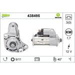 Valeo Anlasser 438495 Valeo Anlasser 438495