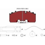 Bremsbelagsatz Knorr Sn6 2930601 Bremsbelagsatz Knorr Sn6 2930601