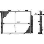 MAHLE Kühler, Motorkühlung CR 309 000P MAHLE Kühler, Motorkühlung CR 309 000P