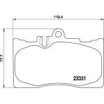 BREMBO Bremsklötze VA P 83 058 BREMBO Bremsklötze VA P 83 058