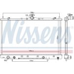 Wasserkühler PKW 628975 Wasserkühler PKW 628975