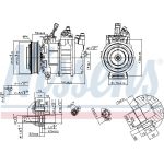 Nissens Klimakompressor PKW 89488 Nissens Klimakompressor PKW 89488