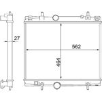 Kühler, Motorkühlung CR 1437 000S Kühler, Motorkühlung CR 1437 000S