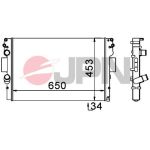 JPN Kühler Motorkühlung 60C9023-JPN JPN Kühler Motorkühlung 60C9023-JPN