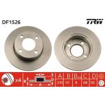 Bremsscheibe Vw T. A80/100 DF1526 Bremsscheibe Vw T. A80/100 DF1526