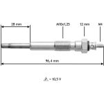 Valeo Glühkerze 345209 Valeo Glühkerze 345209