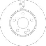 Bremsscheibe Db P. W246/W176 A/B Klasse 11 DF6548 Bremsscheibe Db P. W246/W176 A/B Klasse 11 DF6548