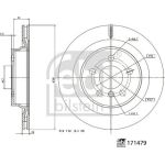 FEBI BILSTEIN Bremsscheibe 171479