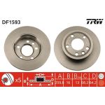 TRW Bremsscheibe VW T4 1.8/1 DF1593 TRW Bremsscheibe VW T4 1.8/1 DF1593