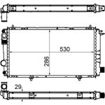 MAHLE Kühler, Motorkühlung CR 431 000S MAHLE Kühler, Motorkühlung CR 431 000S
