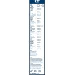 Bosch Scheibenwischer Twin 727 550 3397001727 Bosch Scheibenwischer Twin 727 550 3397001727